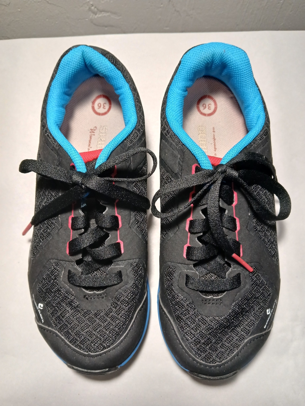 Shimano SH-CW41L Women Black Mesh Lace-up Cycling Shoes Sz. 5